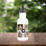 Modern Collage Personalised Family Photo Gift 532 Ml Water Bottle<br><div class="desc">Modern Collage Personalised Family Photo Gift</div>