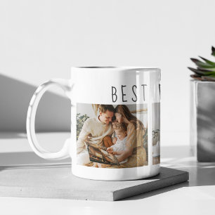 Modern Collage Photo & Best Family Ever Best Gift Coffee Mug