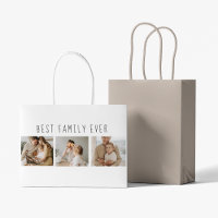 Modern Collage Photo & Best Family Ever Best Gift