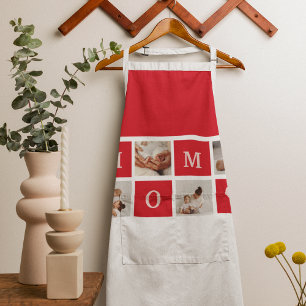 Modern Collage Photo &  Best Mum Ever Gift Apron