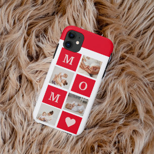 Modern Collage Photo & Best Mum Ever Gift iPhone 11 Case