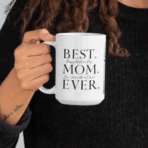 Modern Collage Photo Best Mum Happy Mothers Day Coffee Mug