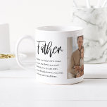 Modern Collage Photo Colourful Best Dad Ever GiftM Mug<br><div class="desc">Modern Collage Photo With Father Best Quote Gift</div>