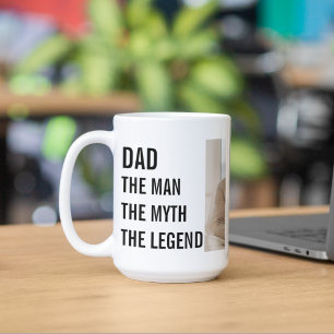 Modern Collage Photo   Dad Gift Coffee Mug
