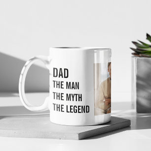 Modern Collage Photo   Dad Gift Mug