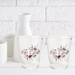 Modern Collage Photo Flowers Frame Best Mum Gift Shot Glass<br><div class="desc">Modern Collage Photo Flowers Frame Best Mum Gift</div>