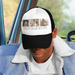 Modern Collage Photo & Gray Best Dad Ever Gift Trucker Hat<br><div class="desc">Modern Collage Photo & Gray Best Dad Ever Gift is a thoughtful and unique gift idea for any dad who loves photography and appreciates personalized gifts. Overall, this gift is a perfect way to celebrate Father's Day, birthdays, or any other special occasion for your dad. It is a thoughtful and...</div>