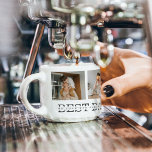 Modern Collage Photo & Grey Best Dad Ever Gift Espresso Cup<br><div class="desc">Modern Collage Photo & Grey Best Dad Ever Gift is a thoughtful and unique gift idea for any dad who loves photography and appreciates personalised gifts. Overall, this gift is a perfect way to celebrate Father's Day, birthdays, or any other special occasion for your dad. It is a thoughtful and...</div>