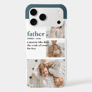 Modern Collage Photo Happy Fathers Day Gift