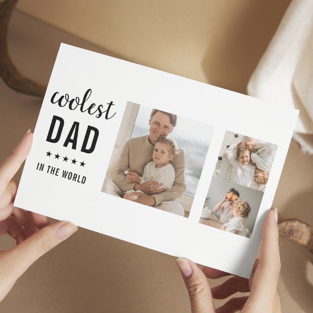 Modern Collage Photo Happy  Fathers Day Gift (Creator Uploaded)