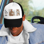 Modern Collage Photo & Happy Fathers Day Gift Trucker Hat<br><div class="desc">Father's Day is a special occasion celebrated to honour fathers and father figures for their contributions to their families and society. Choosing the perfect gift for Father's Day can be a challenging task,  but a thoughtful and heartfelt gift can make a lasting impression.</div>