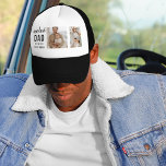 Modern Collage Photo Happy  Fathers Day Gift Trucker Hat<br><div class="desc">The "Modern Collage Photo Colourful Best Dad Ever Gift" is a personalised and unique present for any dad who deserves to be celebrated. The gift is a collage photo made up of several individual images that have been carefully arranged to create a stunning and eye-catching design. The gift is a...</div>