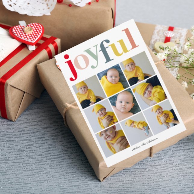 Modern Collage Photo|Happy Holiday Colourful JOYFU (Creator Uploaded)