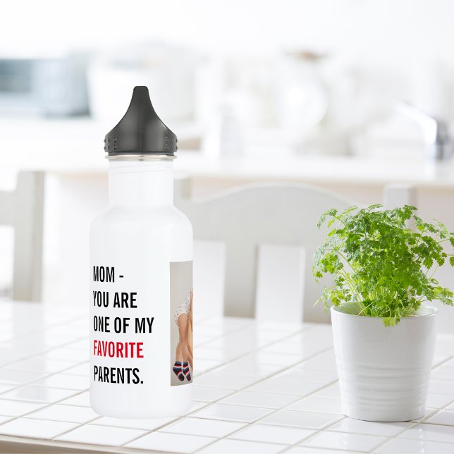 Modern Collage Photo & Happy Mothers Day Gift 532 Ml Water Bottle (Creator Uploaded)