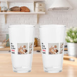 Modern Collage Photo & Happy Mothers Day Gift Glass<br><div class="desc">Modern Collage Photo & Text Happy Mothers Day Gift. Best Personalised Gift For Mothers day,  Woman's day or Mum Birthday.  Surprise Mum With a Gift That’s As Amazing As She Is.</div>