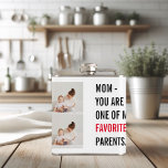 Modern Collage Photo & Happy Mothers Day Gift Hip Flask<br><div class="desc">Modern Collage Photo & Text Happy Mothers Day Gift. Best Personalised Gift For Mothers day,  Woman's day or Mum Birthday.  Surprise Mum With a Gift That’s As Amazing As She Is.</div>