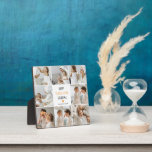 Modern Collage Photo Happy Thanksgiving Grandma Plaque<br><div class="desc">Best Gift For Your Grandma,  Personalised Thanksgiving Collage Photo And Text With Autumn Colours. Happy Thanksgiving Grandma.</div>