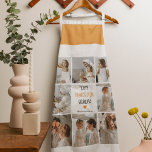 Modern Collage Photo Happy Thanksgiving Grandpa Apron<br><div class="desc">Modern Collage Photo Happy Thanksgiving Grandpa</div>