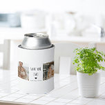 Modern Collage Photo & Love You Dad Gift Can Cooler<br><div class="desc">A "Love You Dad" gift is a present that expresses your love and appreciation for your father. This can take many forms,  from sentimental keepsakes to practical items that he will use and enjoy.</div>
