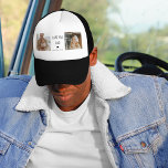 Modern Collage Photo & Love You Dad Gift Trucker Hat<br><div class="desc">A "Love You Dad" gift is a present that expresses your love and appreciation for your father. This can take many forms,  from sentimental keepsakes to practical items that he will use and enjoy.</div>