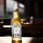 Modern Collage Photo Love You Grandma Best Gift Beer Bottle Label<br><div class="desc">A modern collage photo of you and your grandma can be the perfect gift to show her how much you love and appreciate her. This unique and thoughtful gift is a great way to preserve your special memories together and create a beautiful piece of art that she can display in...</div>