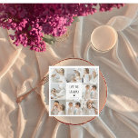 Modern Collage Photo Love You Grandma Best Gift Napkin<br><div class="desc">A modern collage photo of you and your grandma can be the perfect gift to show her how much you love and appreciate her. This unique and thoughtful gift is a great way to preserve your special memories together and create a beautiful piece of art that she can display in...</div>