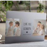 Modern Collage Photo Love You Grandpa Best Gift HP Laptop Skin<br><div class="desc">Modern Collage Photo Love You Grandpa Best Gift</div>