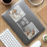 Modern Collage Photo Love You Mum Best Gift HP Laptop Skin<br><div class="desc">If you're looking for a heartfelt and meaningful gift to show your love and appreciation for your mum, a modern collage photo could be a great choice. A modern collage photo is a unique and creative way to display your favourite memories with your mum. It typically involves combining several photos...</div>