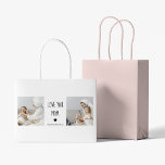 Modern Collage Photo Love You Mum Best Gift Large Gift Bag<br><div class="desc">If you're looking for a heartfelt and meaningful gift to show your love and appreciation for your mum, a modern collage photo could be a great choice. A modern collage photo is a unique and creative way to display your favourite memories with your mum. It typically involves combining several photos...</div>