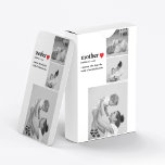 Modern Collage Photo & Text Red Heart Mother Gift Playing Cards<br><div class="desc">The modern collage photo and text red heart mother gift is a beautiful and unique present that any mother would love to receive. This gift is a personalised work of art that combines favourite photos and heartfelt messages to create a one-of-a-kind keepsake. The modern design of the collage is sure...</div>