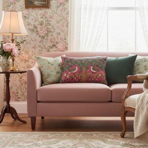 Modern  colorful  nature  motifs pattern   decorative cushion