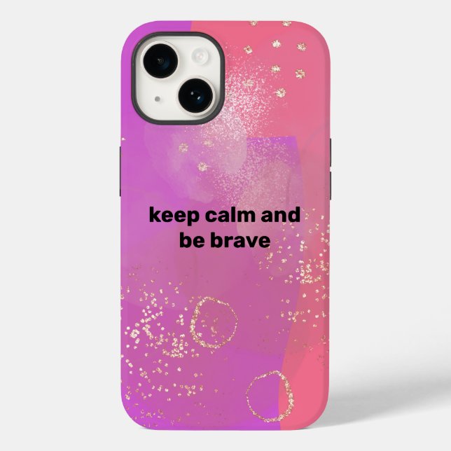 Modern Colorful Wall Art Case-Mate iPhone Case (Back)
