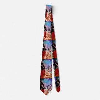 Modern Colorful Watercolor Wall street tie