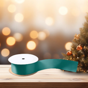 Modern Colors - Dark Teal Satin Ribbon