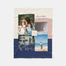 Modern Colour block Photo Collage for Mum