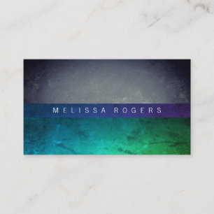 Modern Colour Blocks Business Card
