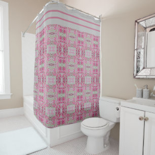 Modern Colour Splash Shower Curtain