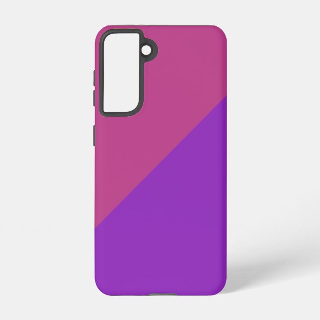 Modern Colourblock   Samsung Galaxy S21 Case (Back)