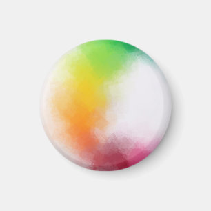 Modern Colourful Abstract Art Work Elegant Templat Magnet