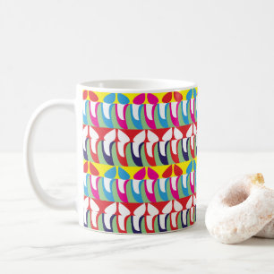Modern Colourful Abstract Pattern Coffee Mug