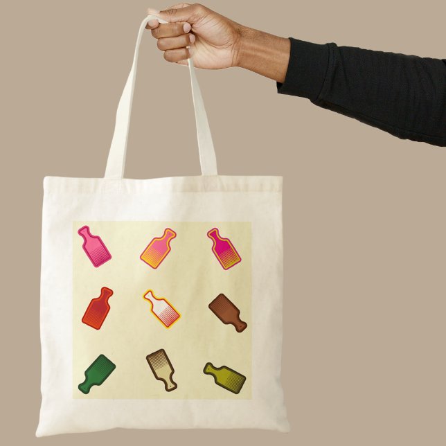Modern Colourful Afro Combs Tote Bag (Afro Combs Tote Bag)