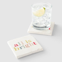 Modern Colourful All Is Bright | Happy Holiday