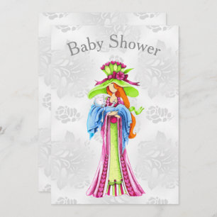 Modern Colourful Baby Shower Invitation