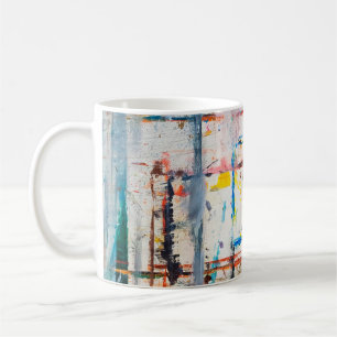 Modern colourful background. art,contemporary,mode coffee mug