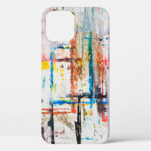 Modern colourful background.art,contemporary,moder iPhone 12 case