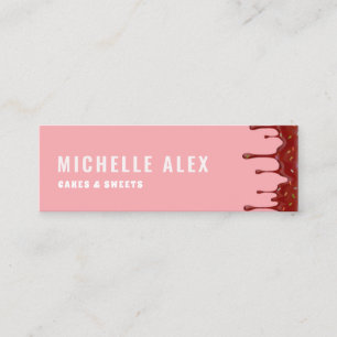 modern colourful cakery bakery business card