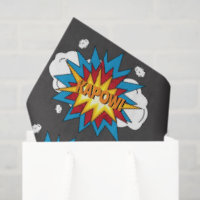 Modern Colourful Comic Book KAPOW Pop Art