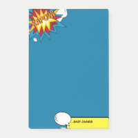 Modern Colourful Comic Book Pop Art Speech Bubble