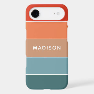 Modern Colourful Earth Colorblock Personalised Nam