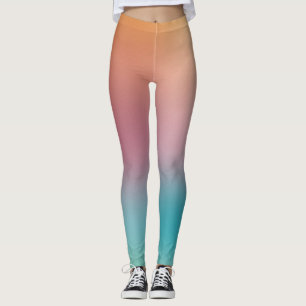 Modern Colourful Elegant Template Red Blue Green Leggings